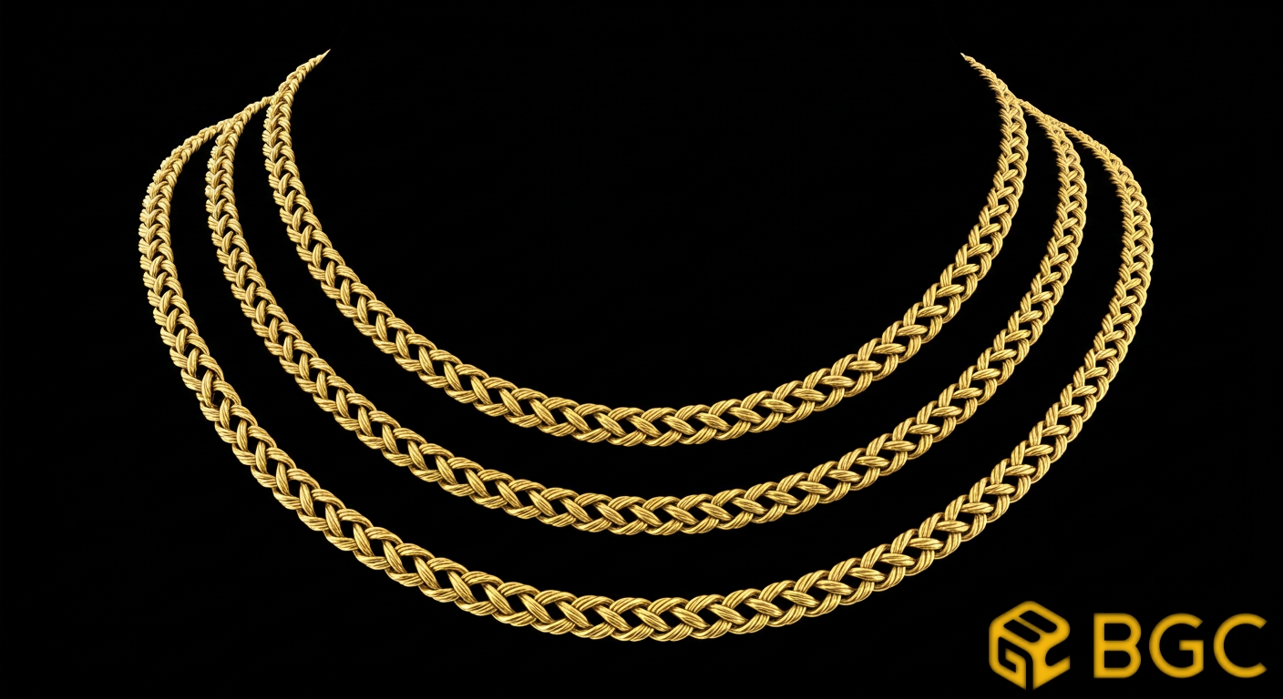 24K 75g 체인 목걸이