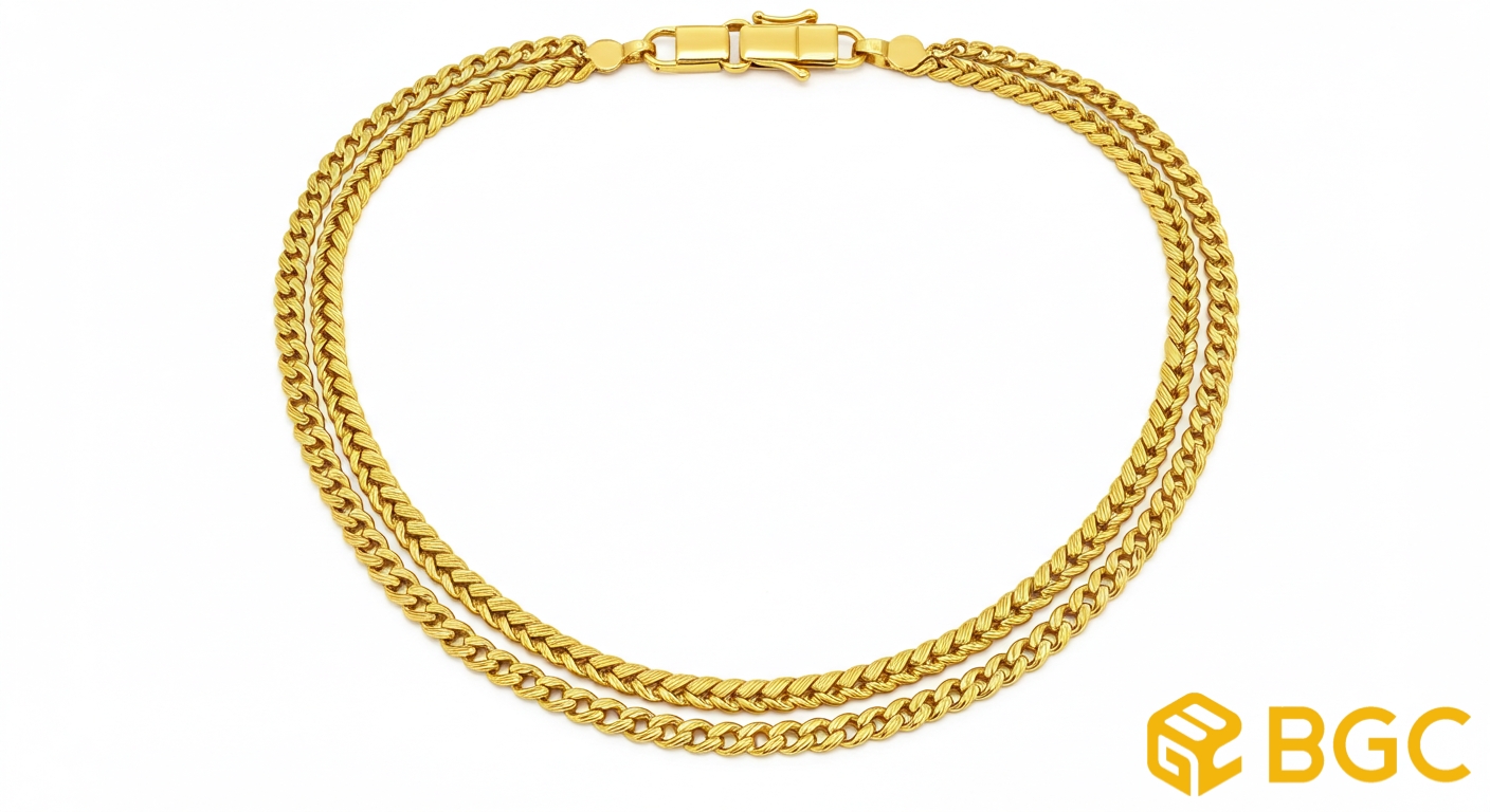 24K 75g 체인 목걸이